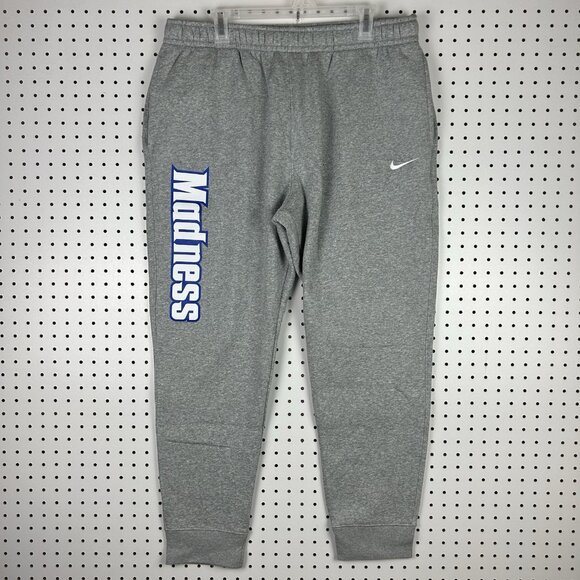 Nike Memphis Tigers Basketball‎ Sweatpants XL Gray Madness Travel Set NWT Player - Picture 1 of 8